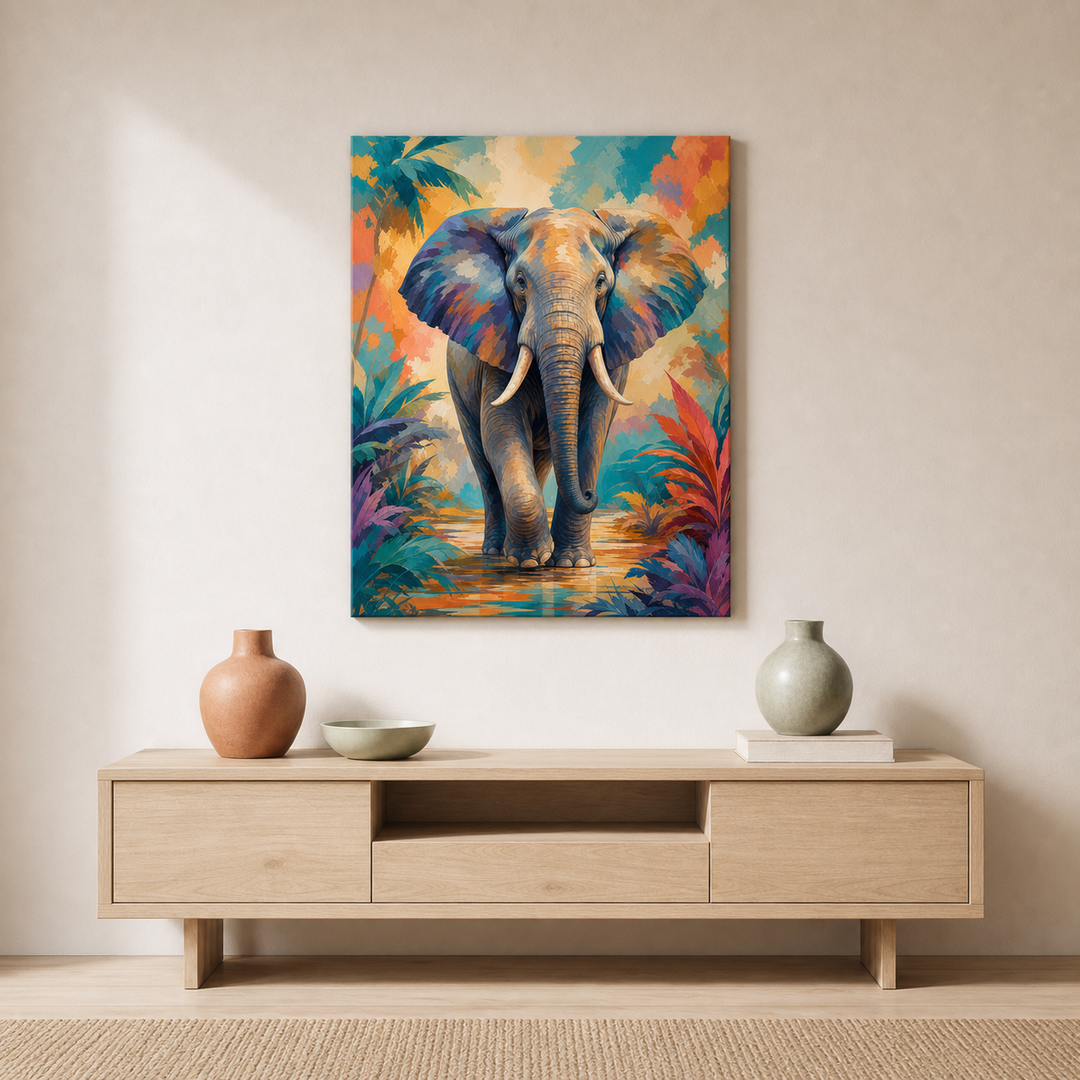 Elefante vibrante - ambiente