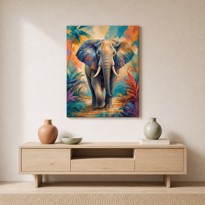 Elefante vibrante - ambiente