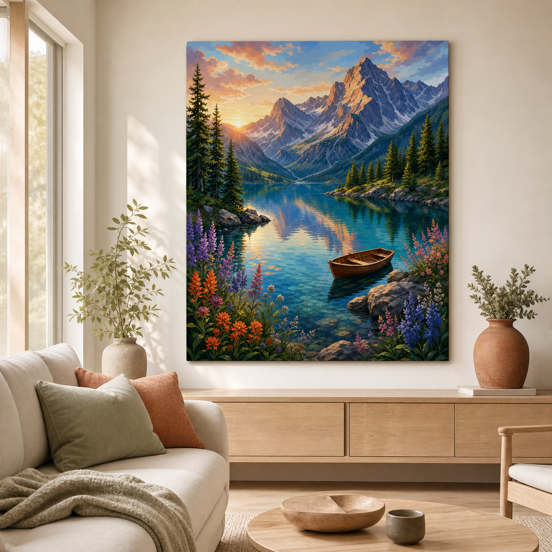 Lago alpino - ambiente