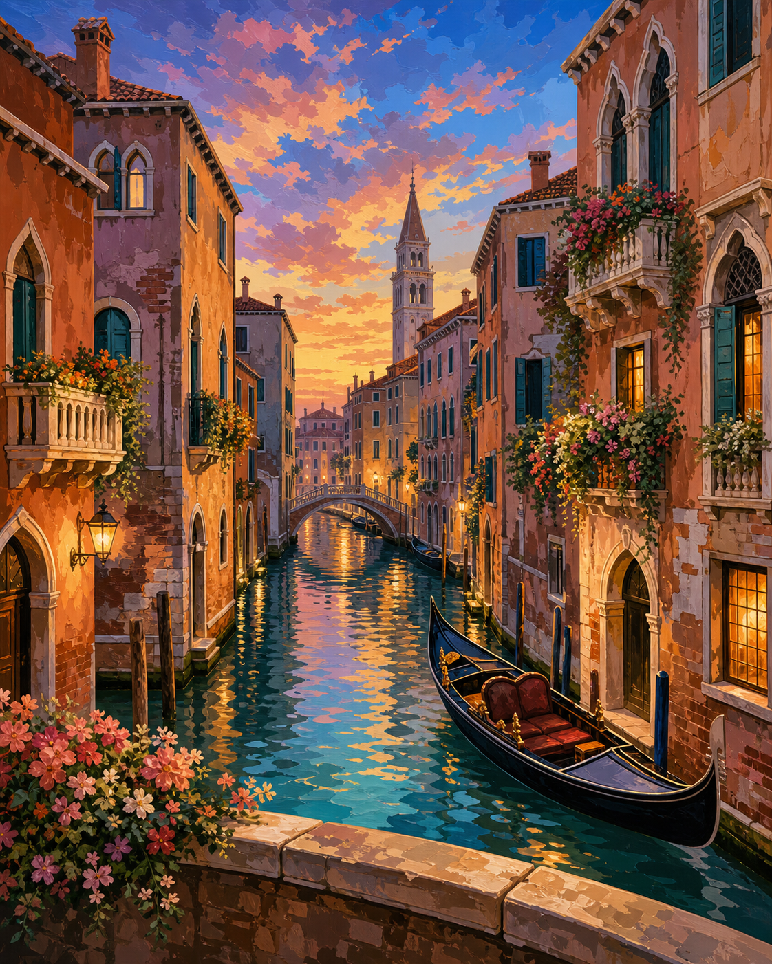 Canal de Venecia - diseño maestro