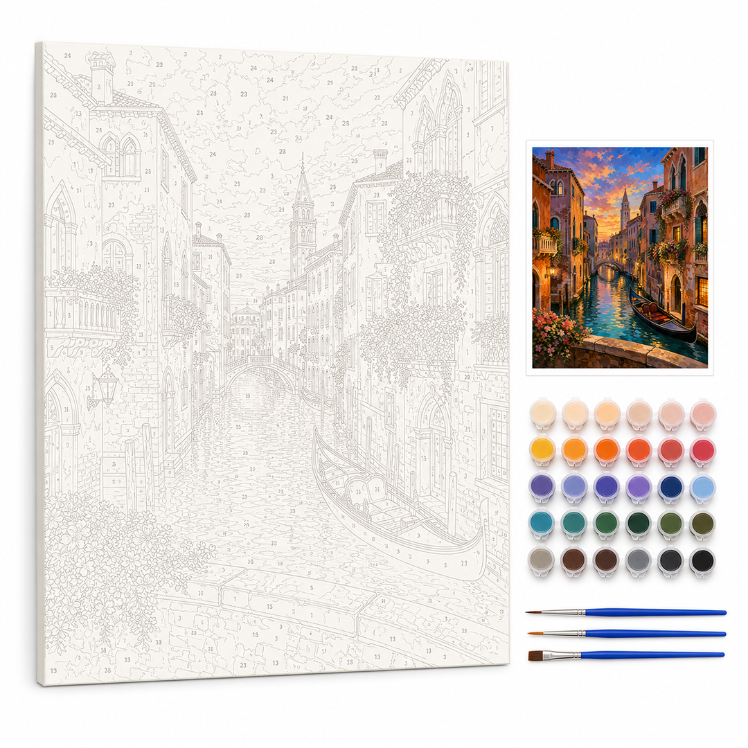 Canal de Venecia - kit sin pintar