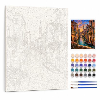 Canal de Venecia - kit sin pintar