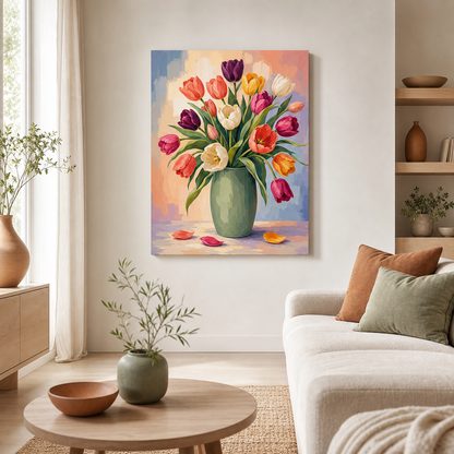 Tulipanes de primavera - ambiente