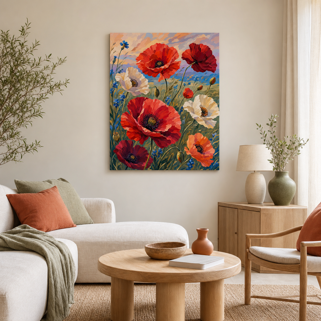 Amapolas al viento - ambiente