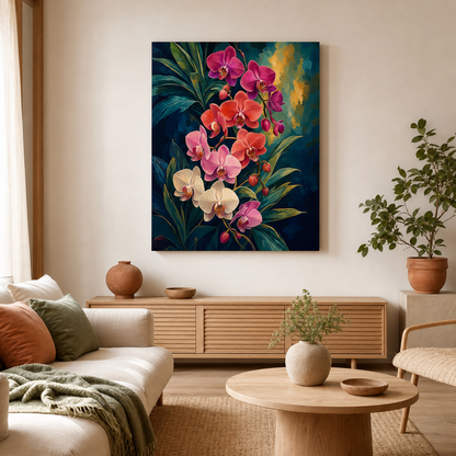 Orquídeas tropicales - ambiente