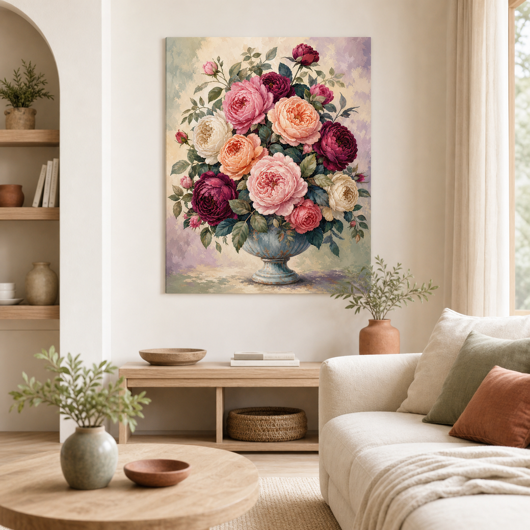 Rosas inglesas - ambiente