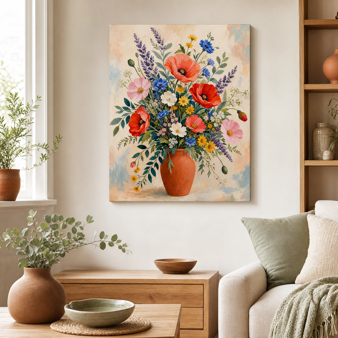 Ramo de flores silvestres - ambiente