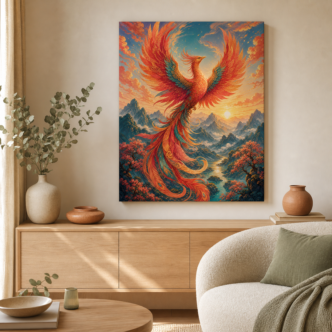 Fénix al amanecer - ambiente