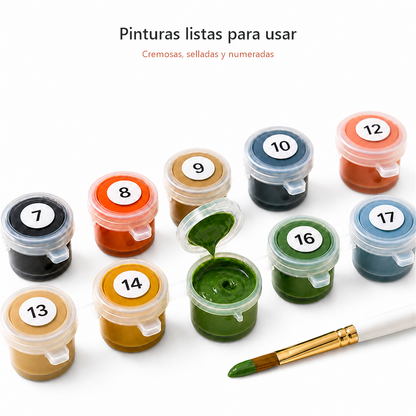 Pinta lo que Amas — Kit Personalizado con tu Foto