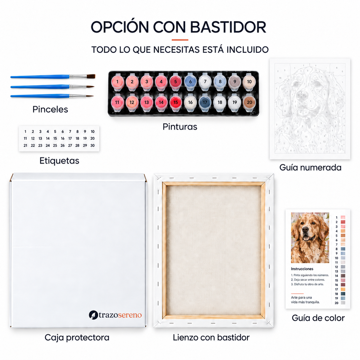 Pinta lo que Amas — Kit Personalizado con tu Foto