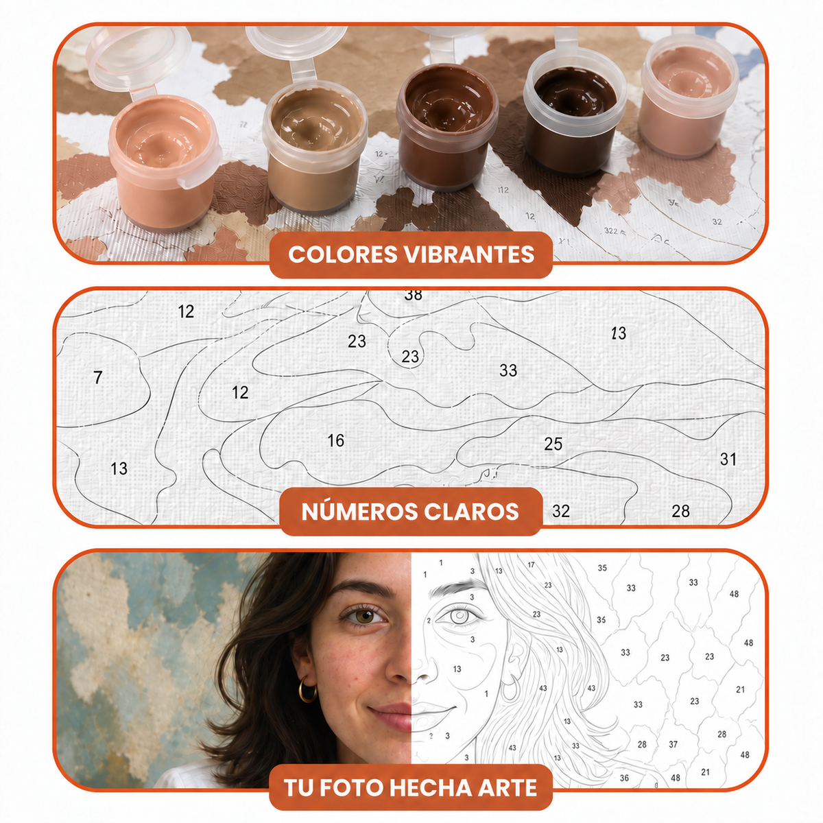 Pinta lo que Amas — Kit Personalizado con tu Foto